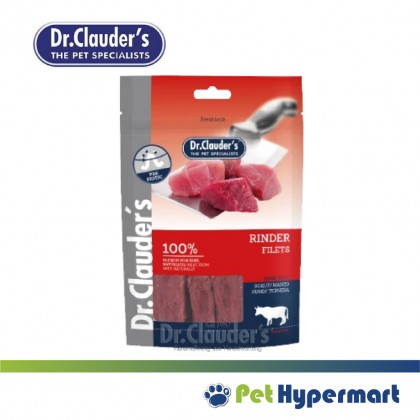 Dr Clauder's High Premium Filets and Strips Snacks for Dog 80g