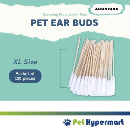 Zoonique Grooming Pet Ear Clean 100 ml / Pet Ear Buds Zoonique Grooming Pet Ear Clean 100 ml / Pet Ear Buds