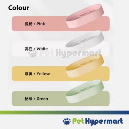 Plastic Cat Bed With Scratcher board - Oval Shape